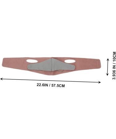 minkissy 1 Pc Thin Belt Tighten Band Facial Slimming Strap Waist Belt for Women Anti- Wrinkle Band Shaper Belt Cheek Women Belts Anti-aging Woman Polyester Shaping Belt Red 57X10X0.5CM Red - Buy Online on GoSupps.com