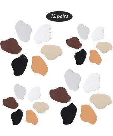 Hazrcvr Shoe Heels Repair - 12 Pairs of Self-Adhesive Heel Cushions Protectors & Inserts for Pain-Free Comfort | International Shipping - Buy Online on GoSupps.com