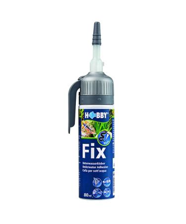 Hobby 11967 Fix underwater adhesive 80 ml black cartridge universally applicable high-performance adhesive black 80 ml