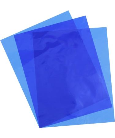 Hygloss 96 Pack Colored Cellophane Sheets - 8.5x11 Inch Transparent Paper for Crafts - Blue, Red, Green, Orange, Pink, Yellow - Plastic Cellophane Wrap - Buy Online on GoSupps.com