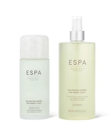 ESPA Balancing Herbal SpaFresh Toner 500ml - Refresh & Clarify | International Shipping Available - Buy Online on GoSupps.com