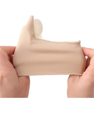 WangNana Silicone Thumb Valgus Toe Cushion - Hallux Relief Corrector Pad Protector Sleeve (1 Pair) - Buy Online on GoSupps.com