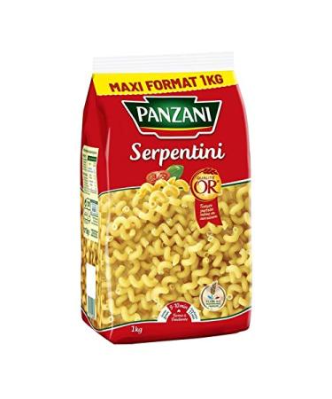 Epicerie sal e PANZANI - Serpentini Fancy Pasta 1kg - Pack of 2