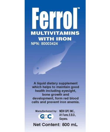 Ferrol Multivitamins with Iron - Buy Online on GoSupps.com