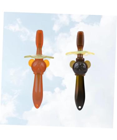 Sewoart Soft Bristle Baby Toothbrush Set - Silicone Finger Toothbrushes for Children | Safe & Gentle Oral Care - Buy Online on GoSupps.com