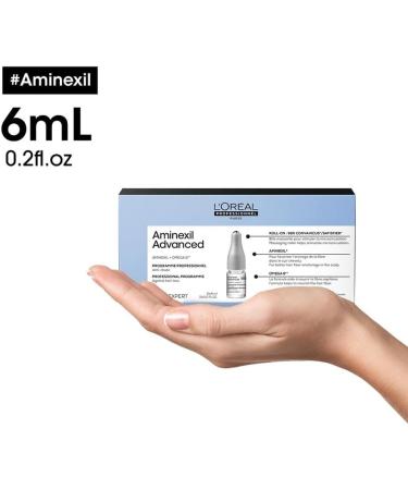 LOr al Professionnel Strengthening Treatment For Weakened Hair with a Tendency to Fall Out Strengthens the Hair Fiber to Combat Hair Loss With Aminexil Aminexil Advanced 42x6 ml - Buy Online on GoSupps.com