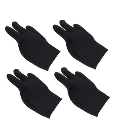 Beavorty Curling Iron Barber Protection Gloves 4Pcs Finger Gloves Curling Wand Finger Cover Hair Dressing Supplies Heat Proof Glove Mitts Hair Straightening Gloves
