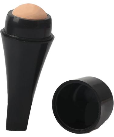Facial Skin Care Tool Oil-Absorbing Volcanic Roller for Oily Skin Control Suitable for Girls(Black Set) (Black) - Buy Online on GoSupps.com