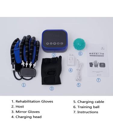 Rehabilitation Robot Gloves for Finger & Hand Function | Ideal for Arthritis Stroke Hemiplegia - Right Hand (M - Buy Online on GoSupps.com
