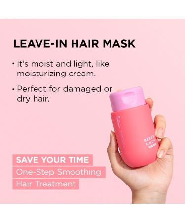 LEAVE-IN HAIR MASK - Korean Gloss Treatment for Frizzy & Dry Hair | Hydrating Biotin Repair Mask (BERRY MUCH - Buy Online on GoSupps.com