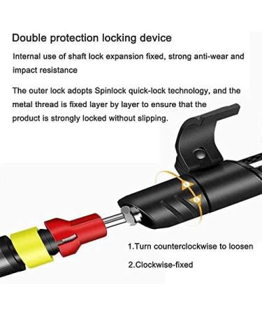 Canes Elderly Crutches Carbon Ultralight Telescopic Walking Stick Four-Legged Lightweight with LED Elderly Walker powerfully Prosperous - Buy Online on GoSupps.com