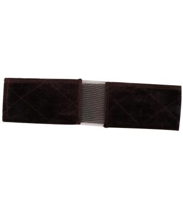 Wig handle head strap non-slip wig band weld-resistant seamless proofing rind to keep the wig in place elastic wigs for top wigs (brown)