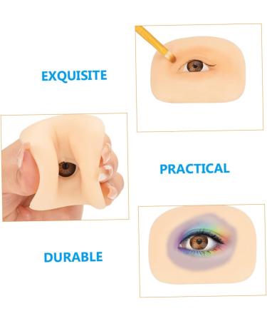 MAGICLULU Practical Eye Skin 5 sets Artificial Skin Practice Professional Eye Board Makeup Blank Training Silicone Reusable of - Buy Online on GoSupps.com