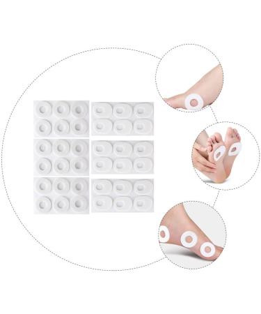 FRCOLOR 6pcs Heel Feet Sticker Set for Toe Callus Relief - Toe Pads for Corns & Cushions - Self-adhesive Villus Care Patches - Buy Online on GoSupps.com