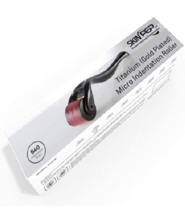 SkinPep Beard Growth Derma Roller 1.00mm | Stimulate Beard and Hair Growth For Men | 540 Titanium Needles | Microneedle Roller for Fiine Lines Wrinkles Marks & Blemeshes 1.00ml face - 1.00mm - Buy Online on GoSupps.com