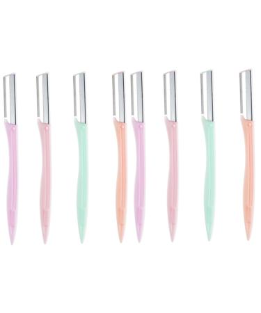 FRCOLOR 8 Sets Portable Eyebrow Razor Eyebrow Shaper Portable Eyebrow Trimmer Eyebrow Remover Eyebrow Makeup Tool Kit