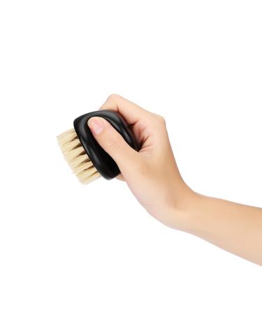 Buy Wild Boar Fur Beard Trim Brush - Softens & Tames Facial Hair | Best Men's Grooming Tool - Buy Online on GoSupps.com