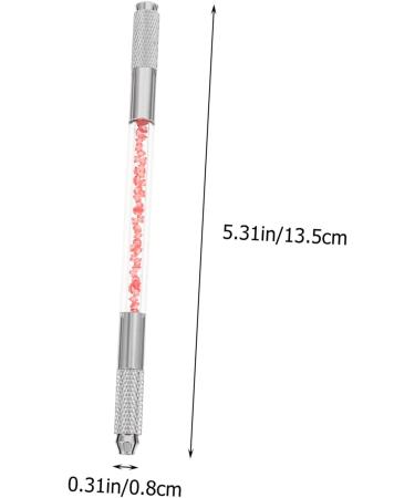 Healeved 15 Pcs Fruit Embroidery Pen Pen Microblading Needle Pen Makeup Tool Aluminum Alloy 1 count (Pack of 1) Assorted Colorx5pcs - Buy Online on GoSupps.com