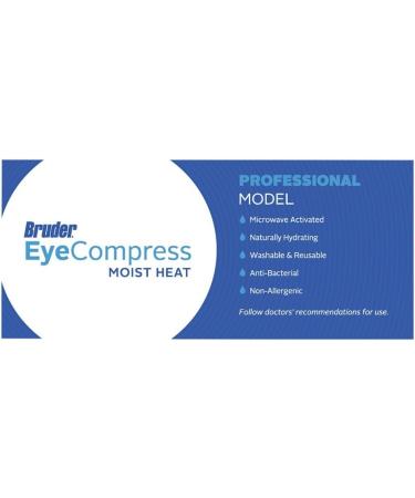 Bruder Eye Compress Moist Heat Professional Model (3-Pack) - Soothing Dry Eyes Relief - Buy Online on GoSupps.com