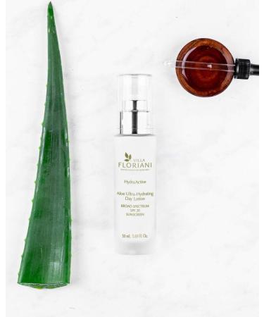 Villa Floriani Aloe Ultra Hydrating Day Lotion SPF20 - Hydration & Sun Protection | Shop Internationally - Buy Online on GoSupps.com