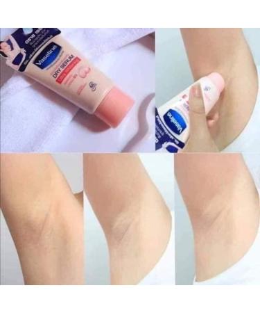 Vaseline Dry Serum Ultra Bright Deodorant - Gluta Collagen & Vitamin B3 45ml (Pack of 2) - International Shipping Available - Buy Online on GoSupps.com