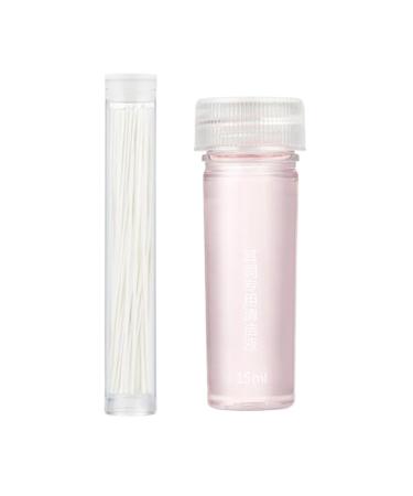 Piercing Cleaning Kit 70 Pieces Piercing Hole Cleaning Kit Ear Wax Removal Solution 15ml for Home Travel