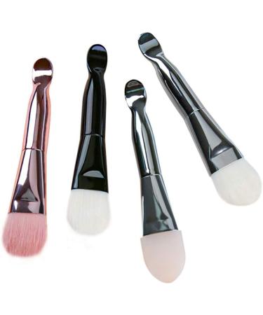 Gsrimgratoe Double-Ended Makeup Brushes Soft Bristle Silicone Brush Face Mask Brush Diy Mud Stirring Skin Cosmetic Mixing Tools - Buy Online on GoSupps.com
