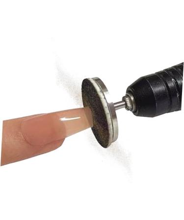 Healeved 1 Nail Polishing Sheets Nail Accessories Baby Tools Electric Grinding Accessories Manicure Set 3.5x3.5cm Black - Buy Online on GoSupps.com