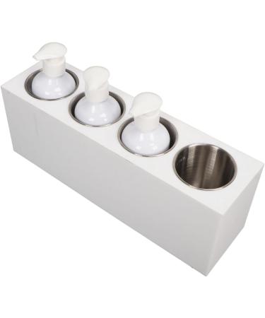 Massage Oil Heating Set - 4 Bottles Constant Temperature Lotion Warmer for Home & Spa (EU Plug) - Buy Online on GoSupps.com