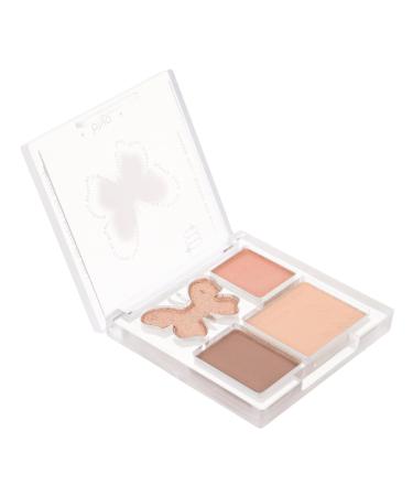 FOMIYES Eye Shadow Plate Palette for Women Pink Eye Shadow Sparkle
