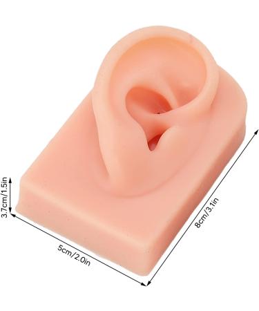 3Pcs Soft Silicone Ear Models for Piercing Training - Reusable, Flexible, 3 Colors - Buy Online on GoSupps.com