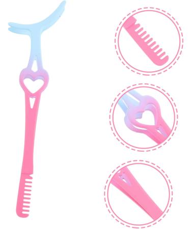 POPETPOP Lash Clamp Tweezers Accessories Eyelash applicator Eyelash Metal Curler Gradient Eyebrow Tweezers Professional Auxiliary Clip Big Mouth Major Blue Pink Tweezers Eyelash Tool - Buy Online on GoSupps.com