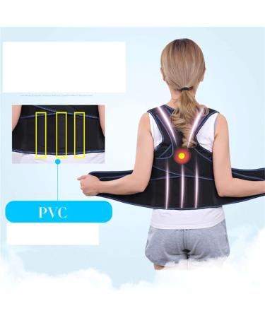 Buy Black XL Neoprene Orthopedic Back Lollipop Vest - Backrest Belt Corset for Pain Relief | International Shipping Available - Buy Online on GoSupps.com
