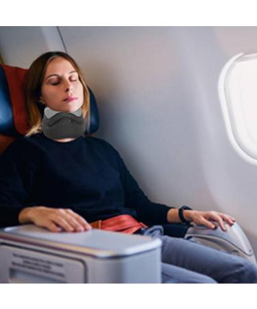 Liujiami Memory Foam Neck Support Brace - Adjustable Cervical Collar for Neck Pain Relief and Posture Correction - Grey - Buy Online on GoSupps.com