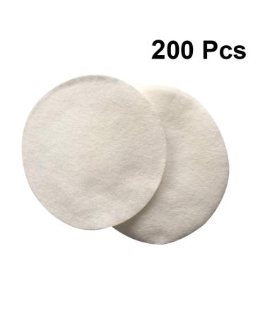 TOYANDONA 200pcs Non Woven Cotton Gauze Pads - Round Wound Care Dressing & First Aid Supplies for Surgical Use - Buy Online on GoSupps.com