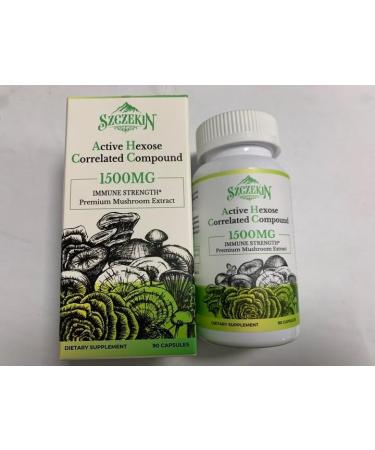 SZCZEKIN Active Hexose Correlated Compound 1500 mg - Pack of 4 - 90 Capsules - Buy Online on GoSupps.com