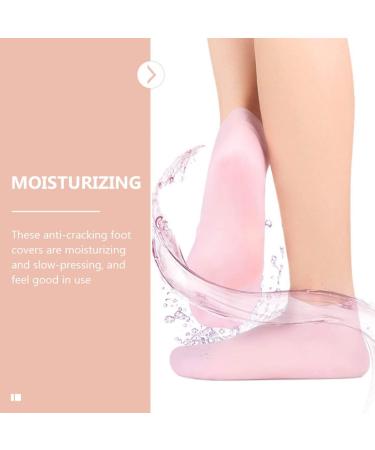 minkissy 10 Pairs Exfoliating Moisturizing Socks Cracked Spa Socks Toe Spa Masks Calcetines para Mujer Heel Socks Pleaser Heels for Women Foot Care Supplies Miss Cosmetic Sebs Dry Skin - Buy Online on GoSupps.com