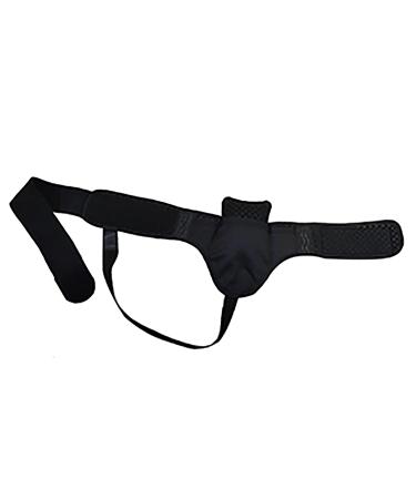 Acccz Inguinal Hernia Belt for Men - Supportive Band for Pre & Post Surgery | Adjustable Compression for Left & Right Side (M) - Buy Online on GoSupps.com