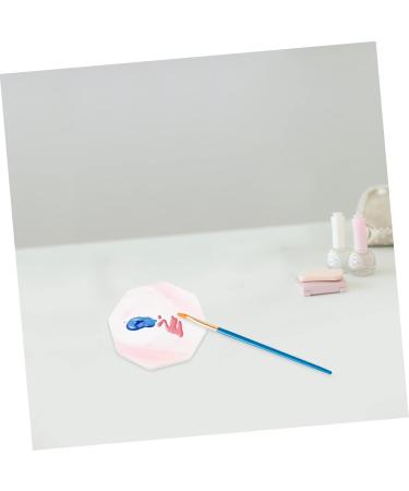 Ciieeo 4pcs Marbled Coasters & Nail Display Boards - Stylish Fruit Platter Tray Cake Stand & Nail Tools for Parties - International Shipping Available - Buy Online on GoSupps.com