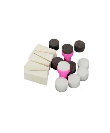 1Set Nail Art Gradient Sponge Stamp Triangle Shade Transfer Template Polish Stamping Manicure Tool DIY Nail Art Accessories