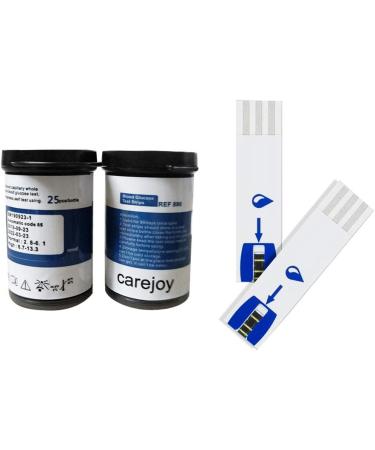 50Pcs Blue Diabetic Blood Glucose Test Strips + 50 Free Lancets - US Stock - Buy Online on GoSupps.com