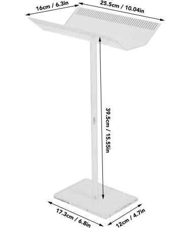 Acrylic Hair Extension Stand & Display Holder | Transparent Salon & Home Organizer - Buy Online on GoSupps.com