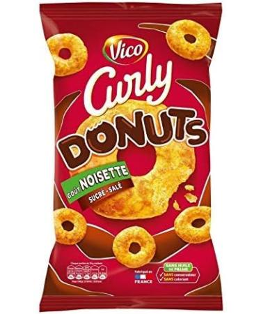 CURLY - Curly Donuts Hazelnuts 100G - Pack of 3 - best offer - Buy Online on GoSupps.com