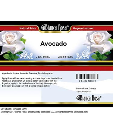 Bianca Rosa Avocado Salve (2 oz ZIN: 519056) - 2 Pack - Buy Online on GoSupps.com