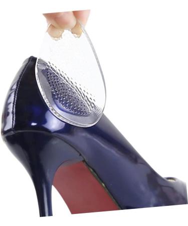 6 Pairs Shock-Absorbing Anti-Slip Clear Heel Pads | Women s High Heel Insoles & Grips | Comfort Gel Cushions - Buy Online on GoSupps.com
