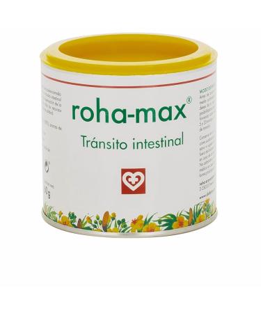 CSTLL Roha MAX - Food supplement to regulate intestinal transit 60 g pot senna leaves flavors of hibiscus licorice and mint for chewing or infusion FAES FARMA