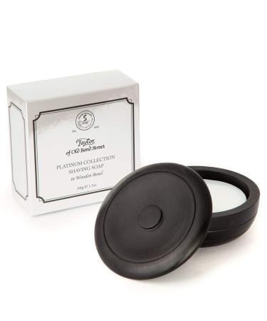 Platinum Collection Shaving Soap in Wooden Bowl 100gr