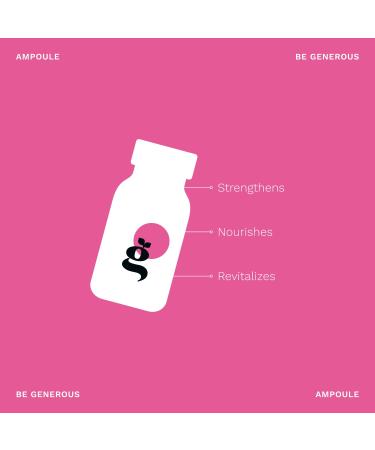 Ginger Milk Nutritive Hair Ampoule | Proteins & Pro-Vitamin B5 | 6 Pack | BE GENEROUS | International Shipping - Buy Online on GoSupps.com