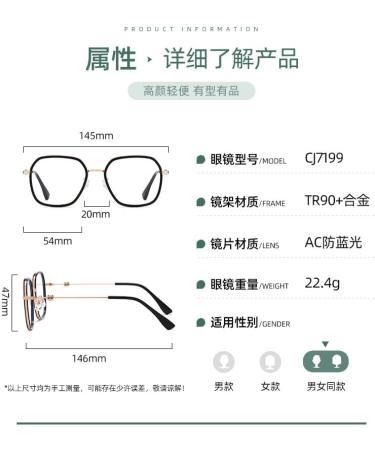 SERONI Polygon Metal Frame Blue Light Blocking Glasses | Anti UV Computer & Reading Glasses for Men & Women | Stylish Purple-Gray-Rose Gold Design | 54mm - Buy Online on GoSupps.com