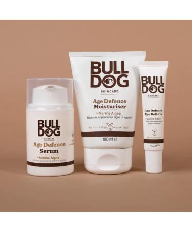 BULLDOG Age Defence Serum for Men - Anti-Aging Face Serum 50ml - Buy Online on GoSupps.com